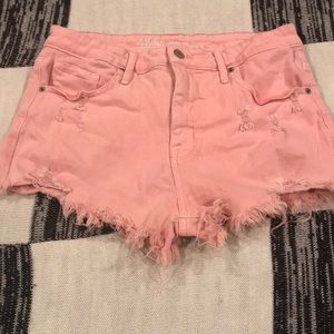 Size 14/32 pink brand new shorts! Never worn!